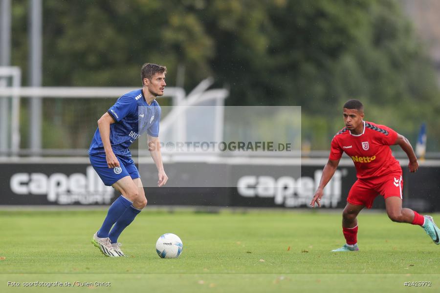Sepp-Endres-Sportanlage, Würzburg, 03.08.2024, sport, action, Fussball, BFV, 4. Spieltag, Bayernliga Nord, SSV, WFV, SSV Jahn Regensburg II (U21), Würzburger FV 04 - Bild-ID: 2423972