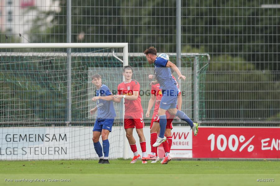 Sepp-Endres-Sportanlage, Würzburg, 03.08.2024, sport, action, Fussball, BFV, 4. Spieltag, Bayernliga Nord, SSV, WFV, SSV Jahn Regensburg II (U21), Würzburger FV 04 - Bild-ID: 2423973