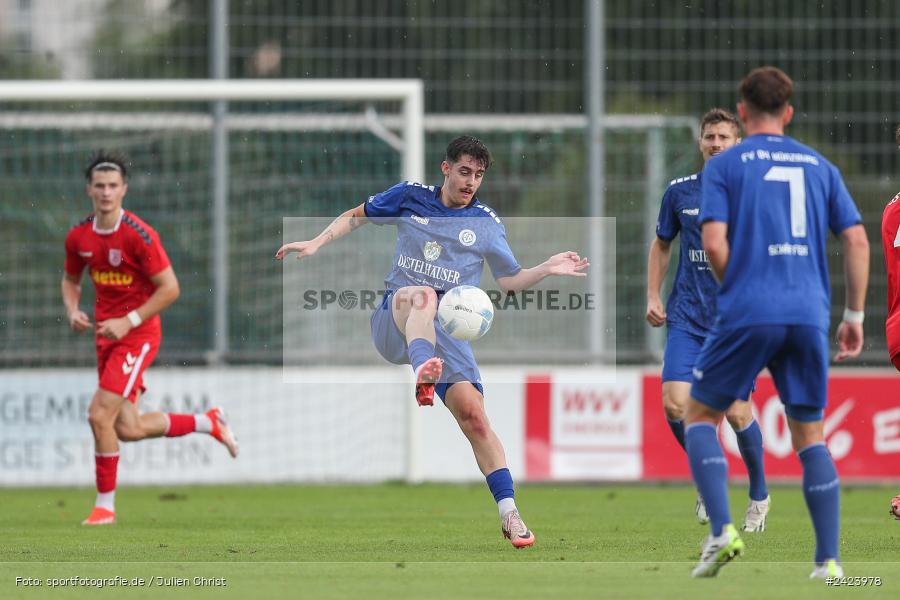 Sepp-Endres-Sportanlage, Würzburg, 03.08.2024, sport, action, Fussball, BFV, 4. Spieltag, Bayernliga Nord, SSV, WFV, SSV Jahn Regensburg II (U21), Würzburger FV 04 - Bild-ID: 2423978