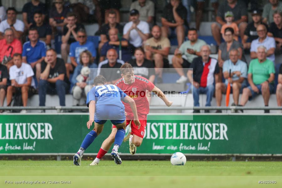 Sepp-Endres-Sportanlage, Würzburg, 03.08.2024, sport, action, Fussball, BFV, 4. Spieltag, Bayernliga Nord, SSV, WFV, SSV Jahn Regensburg II (U21), Würzburger FV 04 - Bild-ID: 2423980