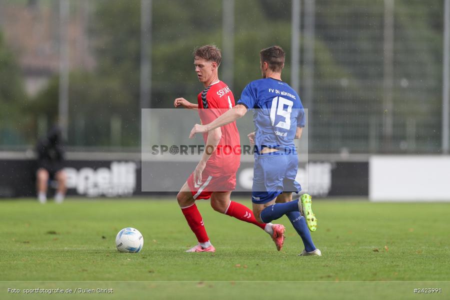 Sepp-Endres-Sportanlage, Würzburg, 03.08.2024, sport, action, Fussball, BFV, 4. Spieltag, Bayernliga Nord, SSV, WFV, SSV Jahn Regensburg II (U21), Würzburger FV 04 - Bild-ID: 2423991