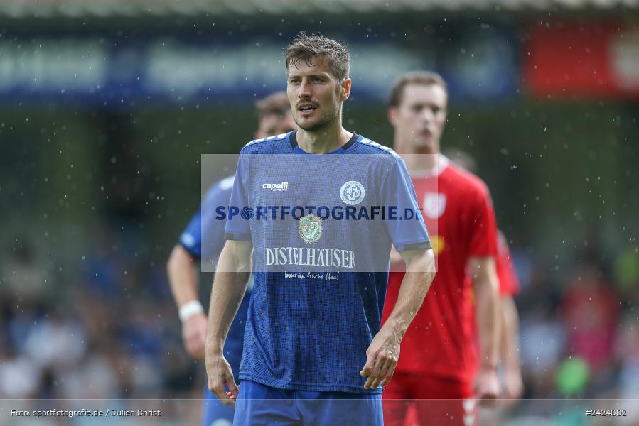 Sepp-Endres-Sportanlage, Würzburg, 03.08.2024, sport, action, Fussball, BFV, 4. Spieltag, Bayernliga Nord, SSV, WFV, SSV Jahn Regensburg II (U21), Würzburger FV 04 - Bild-ID: 2424002