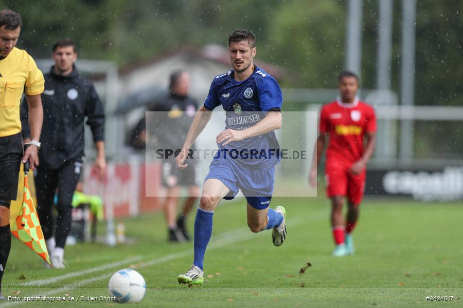 Sepp-Endres-Sportanlage, Würzburg, 03.08.2024, sport, action, Fussball, BFV, 4. Spieltag, Bayernliga Nord, SSV, WFV, SSV Jahn Regensburg II (U21), Würzburger FV 04 - Bild-ID: 2424017