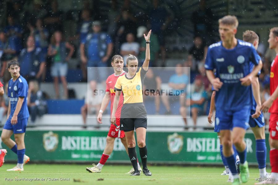 Sepp-Endres-Sportanlage, Würzburg, 03.08.2024, sport, action, Fussball, BFV, 4. Spieltag, Bayernliga Nord, SSV, WFV, SSV Jahn Regensburg II (U21), Würzburger FV 04 - Bild-ID: 2424021