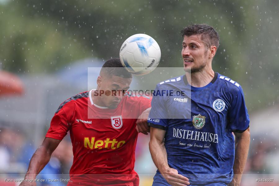 Sepp-Endres-Sportanlage, Würzburg, 03.08.2024, sport, action, Fussball, BFV, 4. Spieltag, Bayernliga Nord, SSV, WFV, SSV Jahn Regensburg II (U21), Würzburger FV 04 - Bild-ID: 2424027