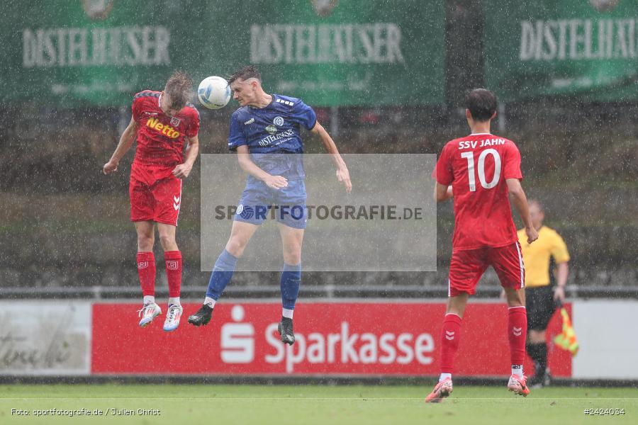 Sepp-Endres-Sportanlage, Würzburg, 03.08.2024, sport, action, Fussball, BFV, 4. Spieltag, Bayernliga Nord, SSV, WFV, SSV Jahn Regensburg II (U21), Würzburger FV 04 - Bild-ID: 2424034