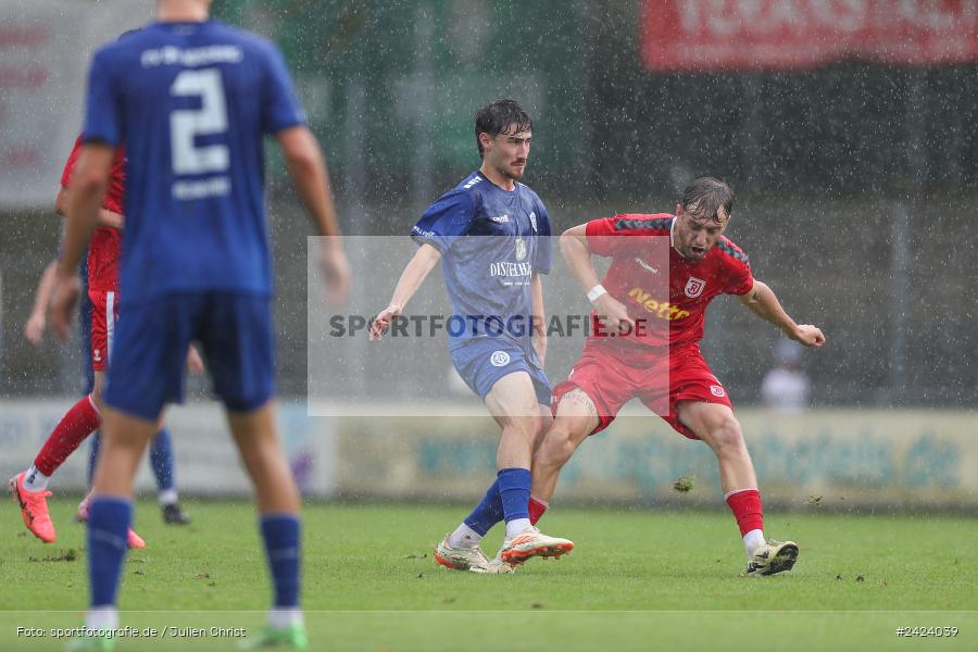 Sepp-Endres-Sportanlage, Würzburg, 03.08.2024, sport, action, Fussball, BFV, 4. Spieltag, Bayernliga Nord, SSV, WFV, SSV Jahn Regensburg II (U21), Würzburger FV 04 - Bild-ID: 2424039