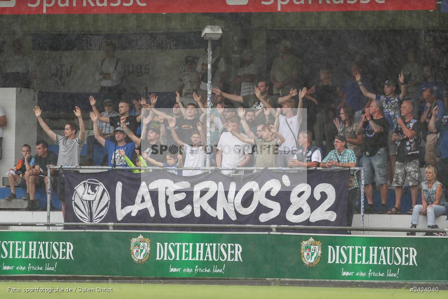 Sepp-Endres-Sportanlage, Würzburg, 03.08.2024, sport, action, Fussball, BFV, 4. Spieltag, Bayernliga Nord, SSV, WFV, SSV Jahn Regensburg II (U21), Würzburger FV 04 - Bild-ID: 2424040
