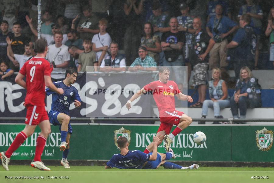Sepp-Endres-Sportanlage, Würzburg, 03.08.2024, sport, action, Fussball, BFV, 4. Spieltag, Bayernliga Nord, SSV, WFV, SSV Jahn Regensburg II (U21), Würzburger FV 04 - Bild-ID: 2424042