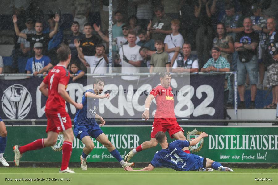 Sepp-Endres-Sportanlage, Würzburg, 03.08.2024, sport, action, Fussball, BFV, 4. Spieltag, Bayernliga Nord, SSV, WFV, SSV Jahn Regensburg II (U21), Würzburger FV 04 - Bild-ID: 2424043