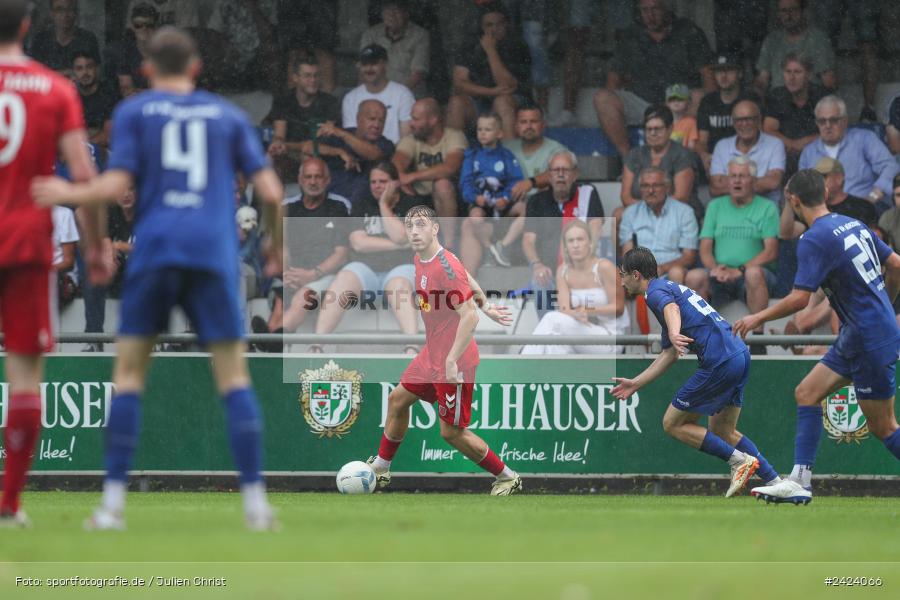 Sepp-Endres-Sportanlage, Würzburg, 03.08.2024, sport, action, Fussball, BFV, 4. Spieltag, Bayernliga Nord, SSV, WFV, SSV Jahn Regensburg II (U21), Würzburger FV 04 - Bild-ID: 2424066