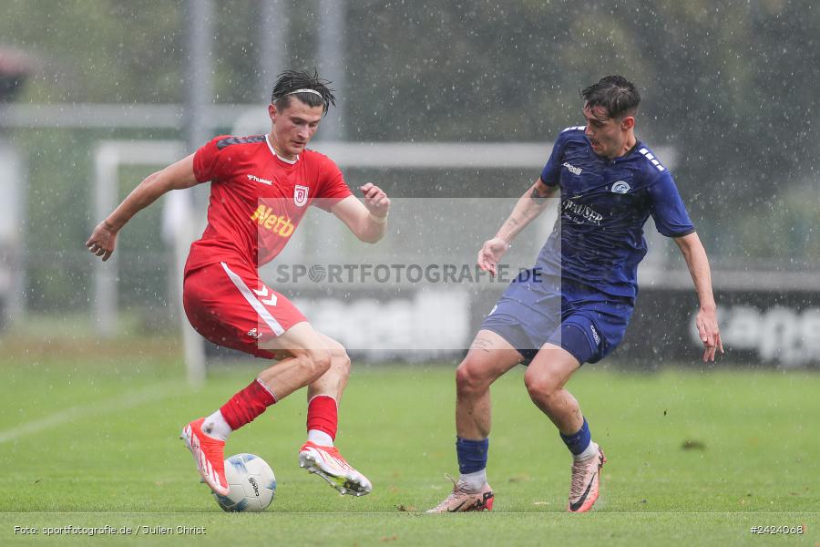 Sepp-Endres-Sportanlage, Würzburg, 03.08.2024, sport, action, Fussball, BFV, 4. Spieltag, Bayernliga Nord, SSV, WFV, SSV Jahn Regensburg II (U21), Würzburger FV 04 - Bild-ID: 2424068