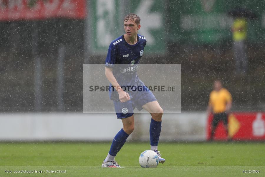 Sepp-Endres-Sportanlage, Würzburg, 03.08.2024, sport, action, Fussball, BFV, 4. Spieltag, Bayernliga Nord, SSV, WFV, SSV Jahn Regensburg II (U21), Würzburger FV 04 - Bild-ID: 2424080