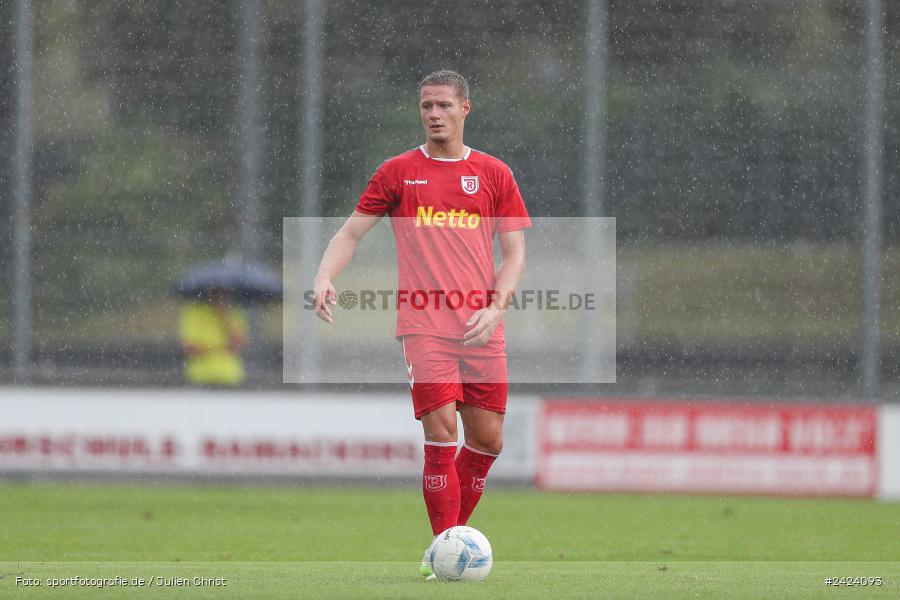 Sepp-Endres-Sportanlage, Würzburg, 03.08.2024, sport, action, Fussball, BFV, 4. Spieltag, Bayernliga Nord, SSV, WFV, SSV Jahn Regensburg II (U21), Würzburger FV 04 - Bild-ID: 2424093