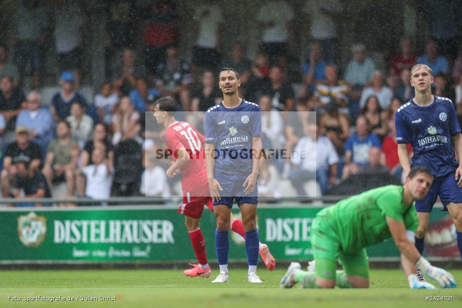 Sepp-Endres-Sportanlage, Würzburg, 03.08.2024, sport, action, Fussball, BFV, 4. Spieltag, Bayernliga Nord, SSV, WFV, SSV Jahn Regensburg II (U21), Würzburger FV 04 - Bild-ID: 2424101