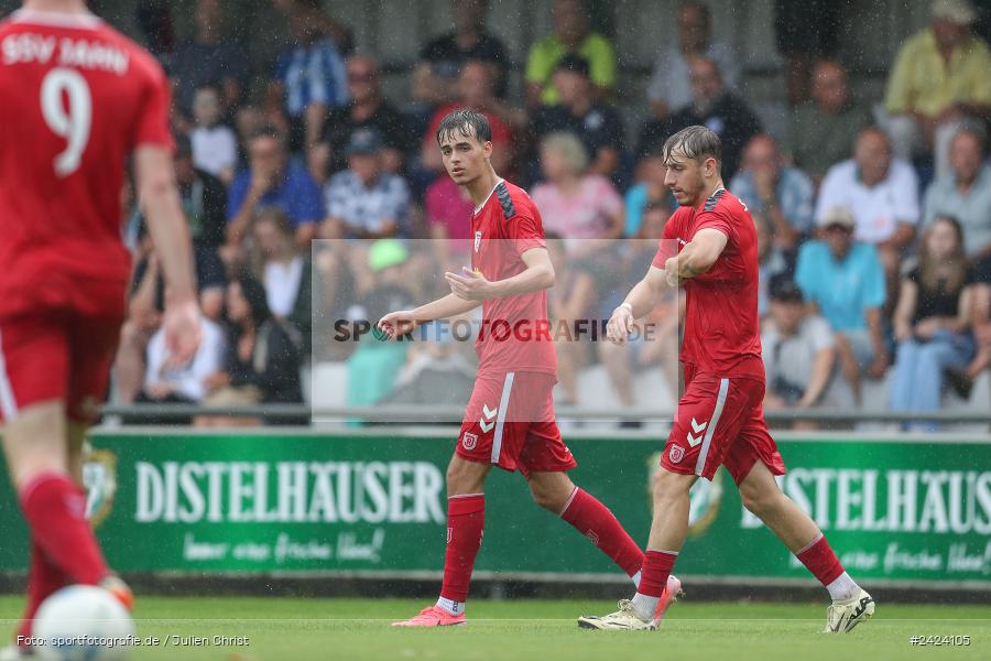 Sepp-Endres-Sportanlage, Würzburg, 03.08.2024, sport, action, Fussball, BFV, 4. Spieltag, Bayernliga Nord, SSV, WFV, SSV Jahn Regensburg II (U21), Würzburger FV 04 - Bild-ID: 2424105