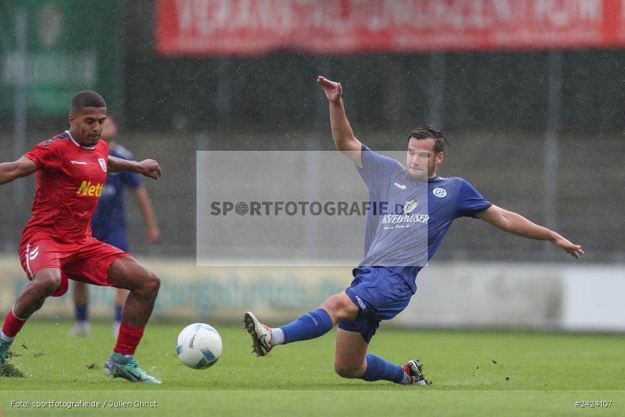 Sepp-Endres-Sportanlage, Würzburg, 03.08.2024, sport, action, Fussball, BFV, 4. Spieltag, Bayernliga Nord, SSV, WFV, SSV Jahn Regensburg II (U21), Würzburger FV 04 - Bild-ID: 2424107