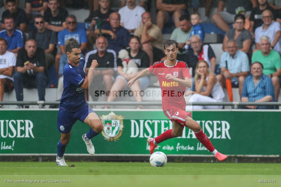Sepp-Endres-Sportanlage, Würzburg, 03.08.2024, sport, action, Fussball, BFV, 4. Spieltag, Bayernliga Nord, SSV, WFV, SSV Jahn Regensburg II (U21), Würzburger FV 04 - Bild-ID: 2424121