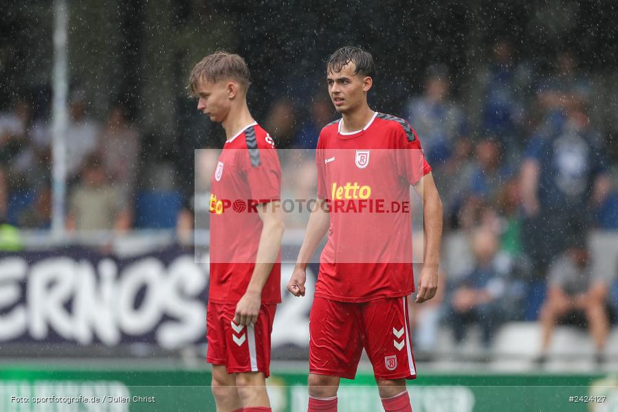 Sepp-Endres-Sportanlage, Würzburg, 03.08.2024, sport, action, Fussball, BFV, 4. Spieltag, Bayernliga Nord, SSV, WFV, SSV Jahn Regensburg II (U21), Würzburger FV 04 - Bild-ID: 2424127