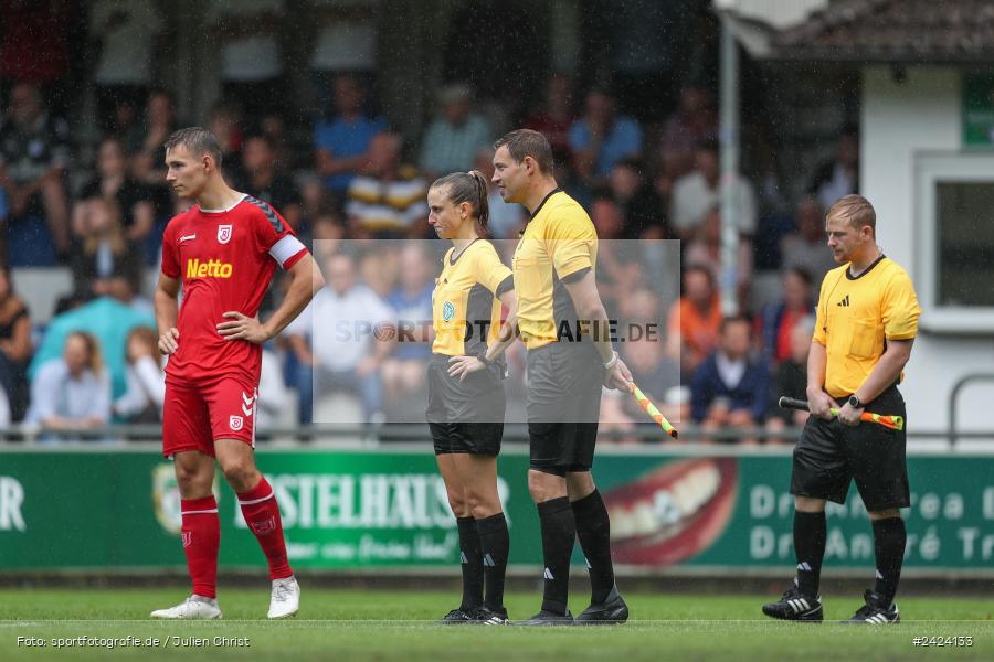 Sepp-Endres-Sportanlage, Würzburg, 03.08.2024, sport, action, Fussball, BFV, 4. Spieltag, Bayernliga Nord, SSV, WFV, SSV Jahn Regensburg II (U21), Würzburger FV 04 - Bild-ID: 2424133