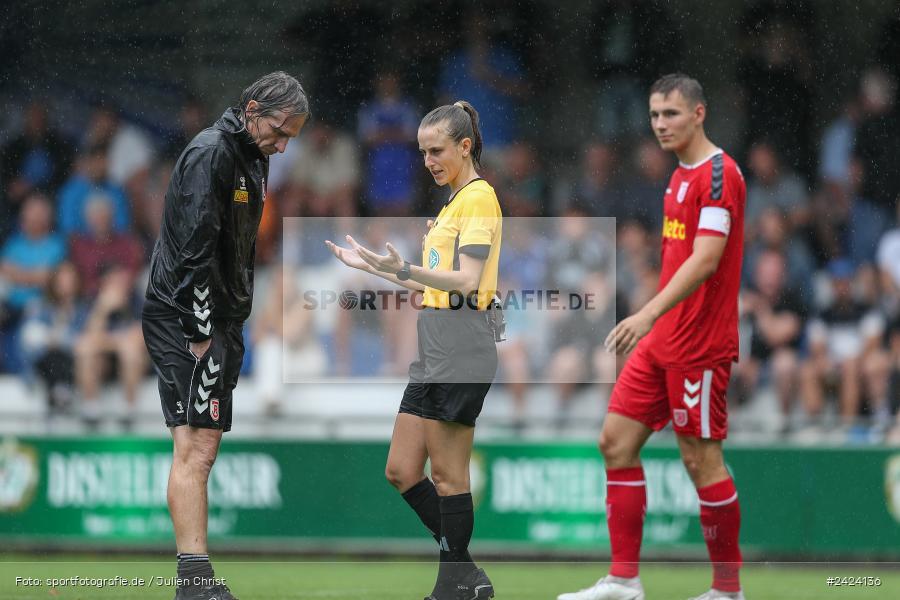 Sepp-Endres-Sportanlage, Würzburg, 03.08.2024, sport, action, Fussball, BFV, 4. Spieltag, Bayernliga Nord, SSV, WFV, SSV Jahn Regensburg II (U21), Würzburger FV 04 - Bild-ID: 2424136