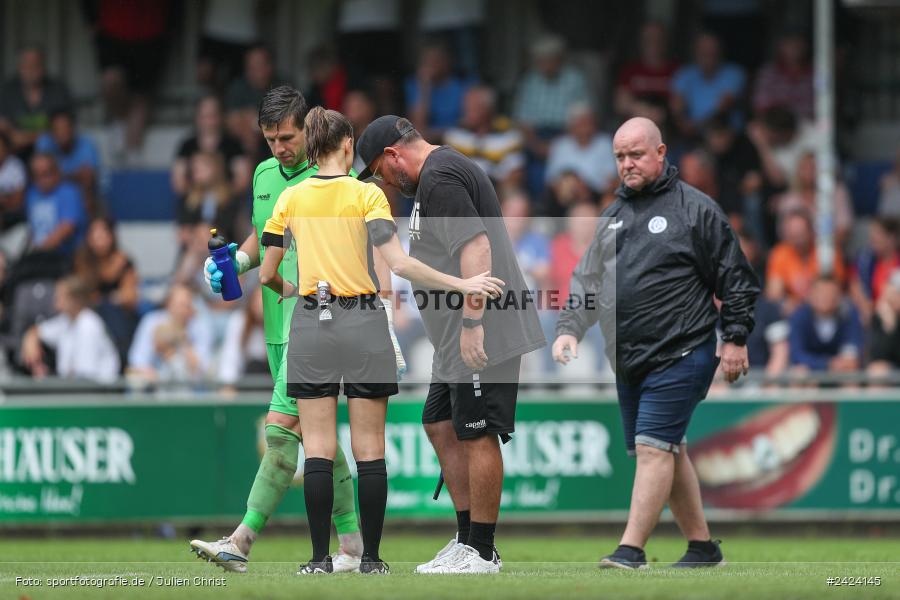 Sepp-Endres-Sportanlage, Würzburg, 03.08.2024, sport, action, Fussball, BFV, 4. Spieltag, Bayernliga Nord, SSV, WFV, SSV Jahn Regensburg II (U21), Würzburger FV 04 - Bild-ID: 2424145