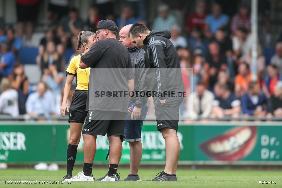 Sepp-Endres-Sportanlage, Würzburg, 03.08.2024, sport, action, Fussball, BFV, 4. Spieltag, Bayernliga Nord, SSV, WFV, SSV Jahn Regensburg II (U21), Würzburger FV 04 - Bild-ID: 2424146