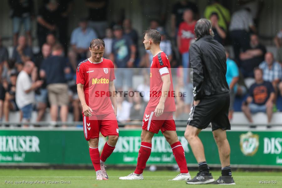 Sepp-Endres-Sportanlage, Würzburg, 03.08.2024, sport, action, Fussball, BFV, 4. Spieltag, Bayernliga Nord, SSV, WFV, SSV Jahn Regensburg II (U21), Würzburger FV 04 - Bild-ID: 2424152