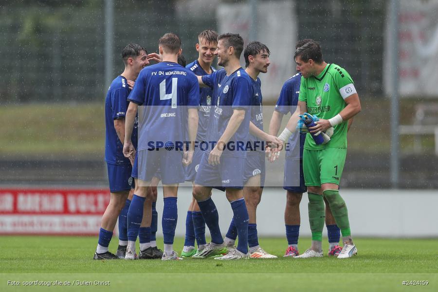 Sepp-Endres-Sportanlage, Würzburg, 03.08.2024, sport, action, Fussball, BFV, 4. Spieltag, Bayernliga Nord, SSV, WFV, SSV Jahn Regensburg II (U21), Würzburger FV 04 - Bild-ID: 2424159