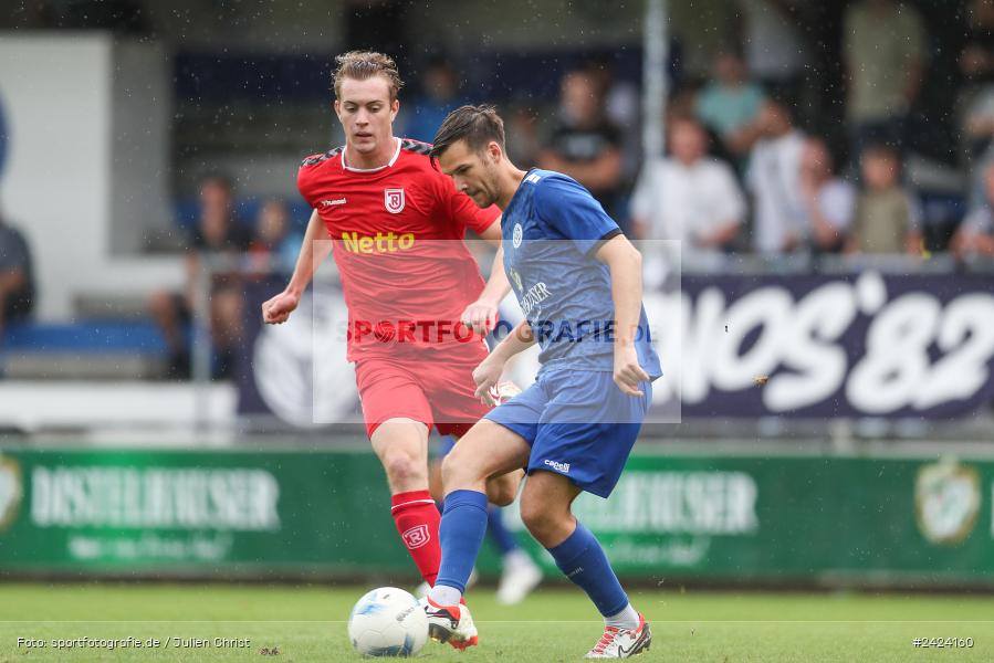 Sepp-Endres-Sportanlage, Würzburg, 03.08.2024, sport, action, Fussball, BFV, 4. Spieltag, Bayernliga Nord, SSV, WFV, SSV Jahn Regensburg II (U21), Würzburger FV 04 - Bild-ID: 2424160