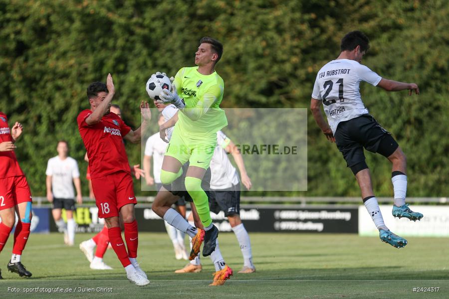 Fundamentum Sportpark, Karlburg, 06.08.2024, sport, action, BFV, Fussball, 1. Runde, Toto-Pokal, AUB, KAR, TSV Aubstadt, TSV Karlburg - Bild-ID: 2424317