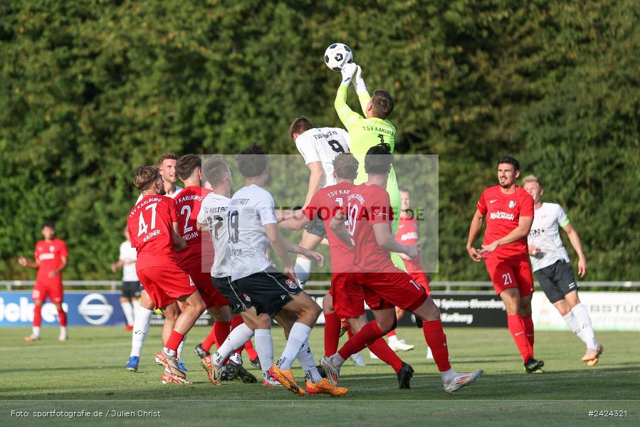 Fundamentum Sportpark, Karlburg, 06.08.2024, sport, action, BFV, Fussball, 1. Runde, Toto-Pokal, AUB, KAR, TSV Aubstadt, TSV Karlburg - Bild-ID: 2424321