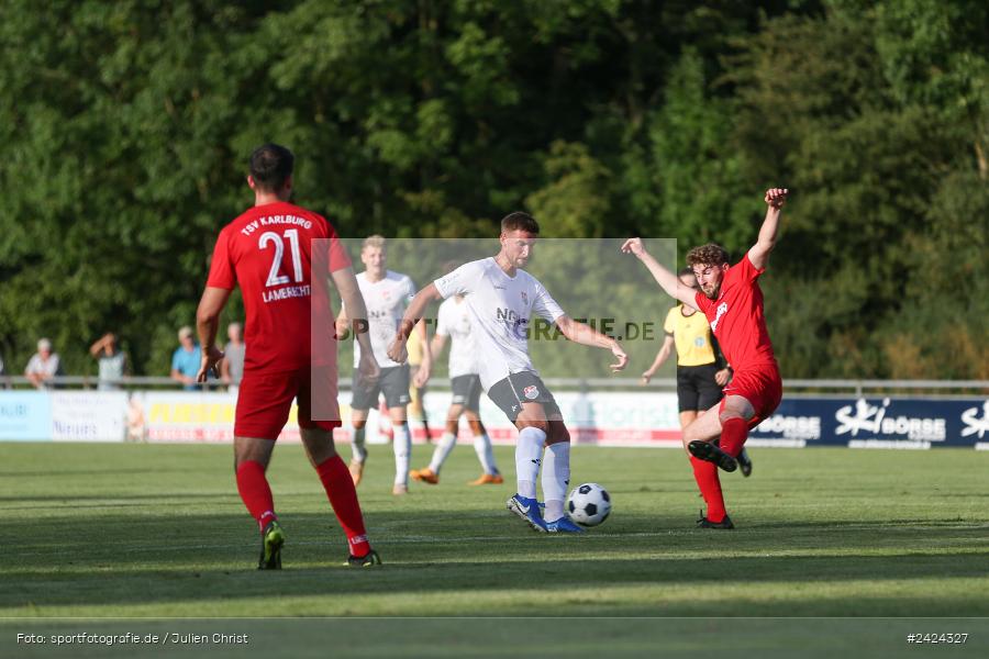 Fundamentum Sportpark, Karlburg, 06.08.2024, sport, action, BFV, Fussball, 1. Runde, Toto-Pokal, AUB, KAR, TSV Aubstadt, TSV Karlburg - Bild-ID: 2424327