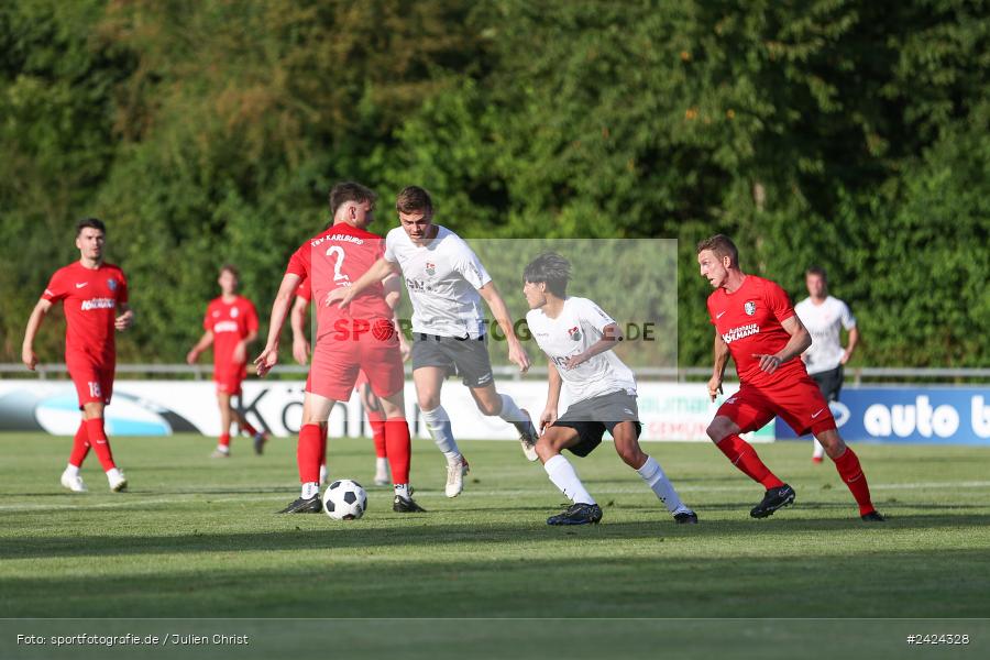 Fundamentum Sportpark, Karlburg, 06.08.2024, sport, action, BFV, Fussball, 1. Runde, Toto-Pokal, AUB, KAR, TSV Aubstadt, TSV Karlburg - Bild-ID: 2424328