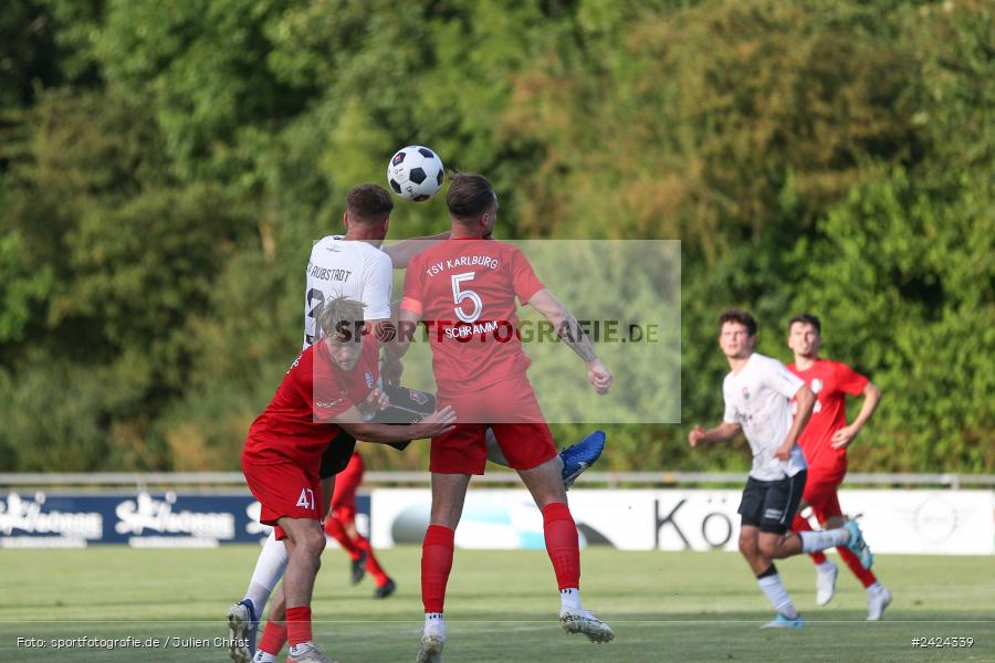 Fundamentum Sportpark, Karlburg, 06.08.2024, sport, action, BFV, Fussball, 1. Runde, Toto-Pokal, AUB, KAR, TSV Aubstadt, TSV Karlburg - Bild-ID: 2424339
