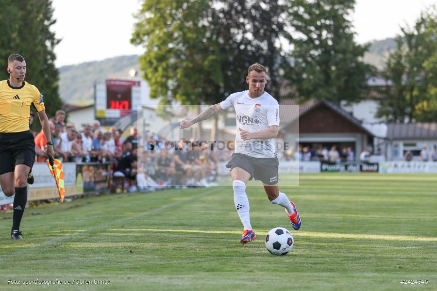 Fundamentum Sportpark, Karlburg, 06.08.2024, sport, action, BFV, Fussball, 1. Runde, Toto-Pokal, AUB, KAR, TSV Aubstadt, TSV Karlburg - Bild-ID: 2424345