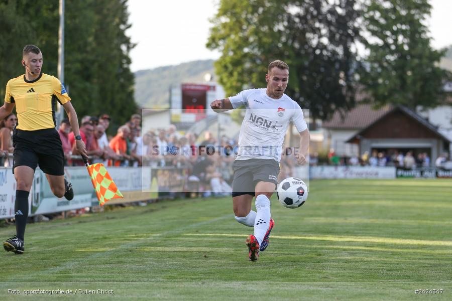 Fundamentum Sportpark, Karlburg, 06.08.2024, sport, action, BFV, Fussball, 1. Runde, Toto-Pokal, AUB, KAR, TSV Aubstadt, TSV Karlburg - Bild-ID: 2424347