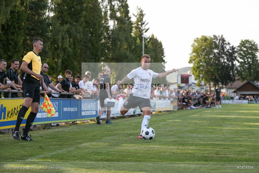 Fundamentum Sportpark, Karlburg, 06.08.2024, sport, action, BFV, Fussball, 1. Runde, Toto-Pokal, AUB, KAR, TSV Aubstadt, TSV Karlburg - Bild-ID: 2424359