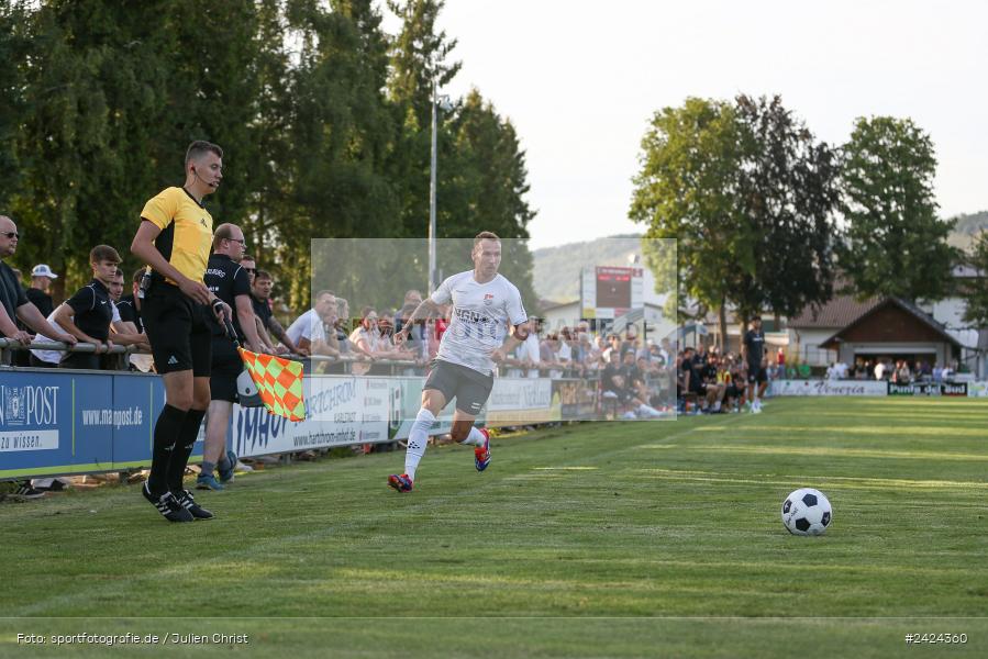 Fundamentum Sportpark, Karlburg, 06.08.2024, sport, action, BFV, Fussball, 1. Runde, Toto-Pokal, AUB, KAR, TSV Aubstadt, TSV Karlburg - Bild-ID: 2424360