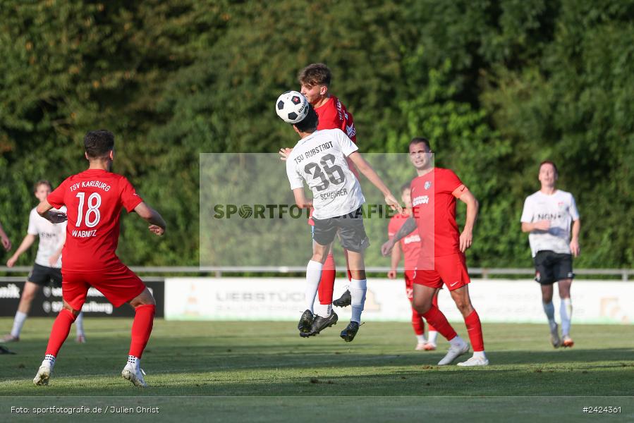 Fundamentum Sportpark, Karlburg, 06.08.2024, sport, action, BFV, Fussball, 1. Runde, Toto-Pokal, AUB, KAR, TSV Aubstadt, TSV Karlburg - Bild-ID: 2424361