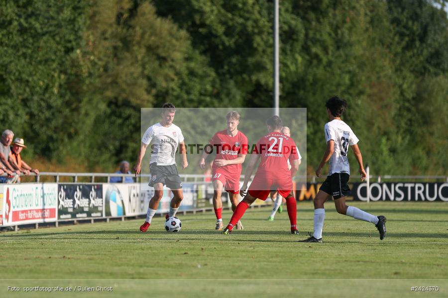 Fundamentum Sportpark, Karlburg, 06.08.2024, sport, action, BFV, Fussball, 1. Runde, Toto-Pokal, AUB, KAR, TSV Aubstadt, TSV Karlburg - Bild-ID: 2424370