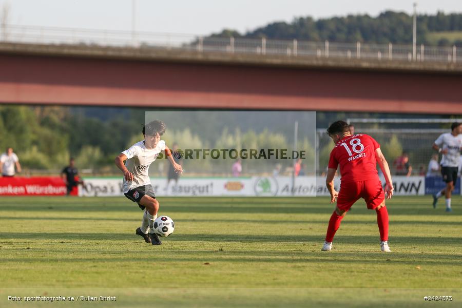 Fundamentum Sportpark, Karlburg, 06.08.2024, sport, action, BFV, Fussball, 1. Runde, Toto-Pokal, AUB, KAR, TSV Aubstadt, TSV Karlburg - Bild-ID: 2424373