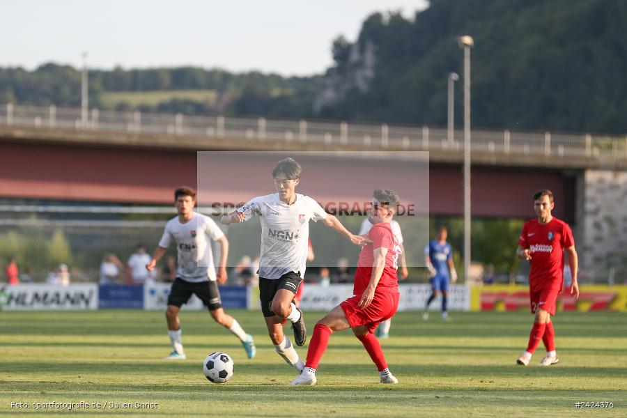 Fundamentum Sportpark, Karlburg, 06.08.2024, sport, action, BFV, Fussball, 1. Runde, Toto-Pokal, AUB, KAR, TSV Aubstadt, TSV Karlburg - Bild-ID: 2424376