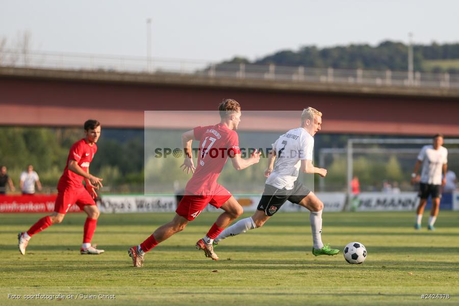 Fundamentum Sportpark, Karlburg, 06.08.2024, sport, action, BFV, Fussball, 1. Runde, Toto-Pokal, AUB, KAR, TSV Aubstadt, TSV Karlburg - Bild-ID: 2424378 Fundamentum Sportpark, Karlburg, 06.08.2024, sport, action, BFV, Fussball, 1. Runde, Toto-Pokal, AUB, KAR, TSV Aubstadt, TSV Karlburg - Bild-ID: 2424378