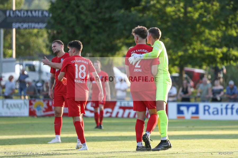Fundamentum Sportpark, Karlburg, 06.08.2024, sport, action, BFV, Fussball, 1. Runde, Toto-Pokal, AUB, KAR, TSV Aubstadt, TSV Karlburg - Bild-ID: 2424397