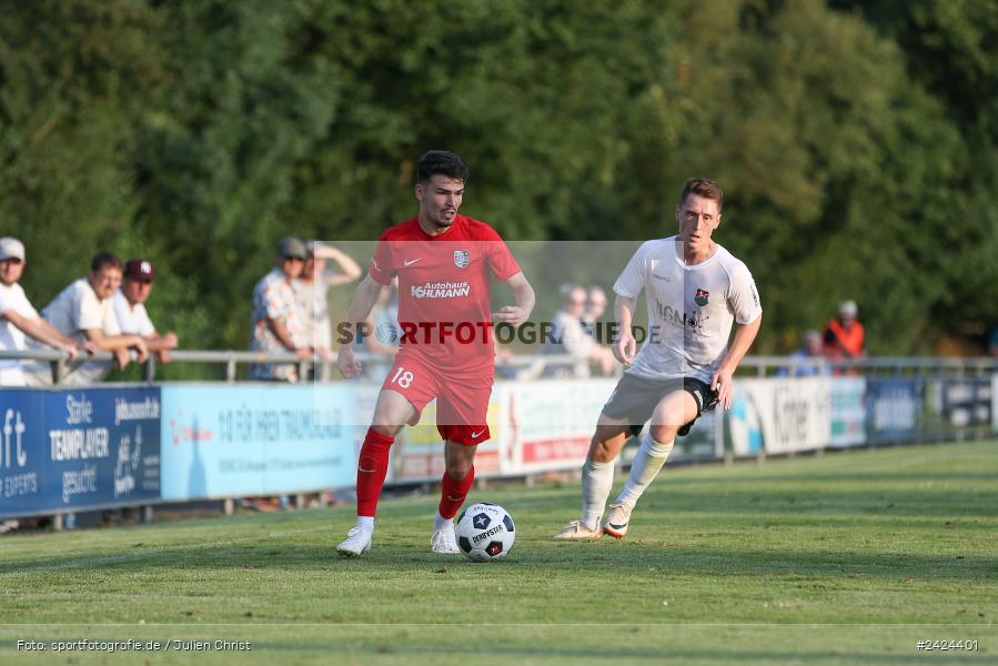 Fundamentum Sportpark, Karlburg, 06.08.2024, sport, action, BFV, Fussball, 1. Runde, Toto-Pokal, AUB, KAR, TSV Aubstadt, TSV Karlburg - Bild-ID: 2424401