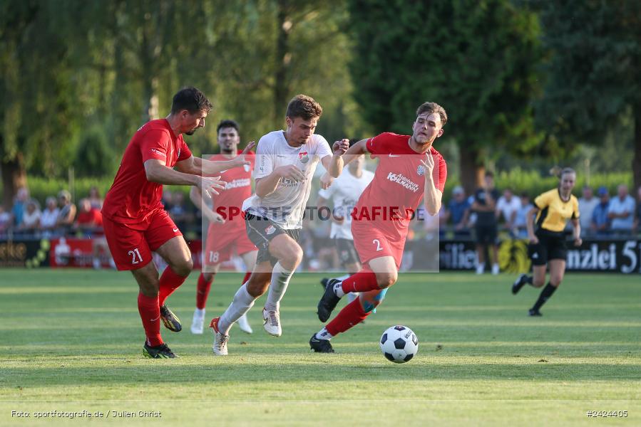 Fundamentum Sportpark, Karlburg, 06.08.2024, sport, action, BFV, Fussball, 1. Runde, Toto-Pokal, AUB, KAR, TSV Aubstadt, TSV Karlburg - Bild-ID: 2424405