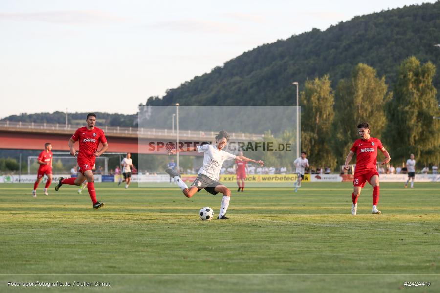 Fundamentum Sportpark, Karlburg, 06.08.2024, sport, action, BFV, Fussball, 1. Runde, Toto-Pokal, AUB, KAR, TSV Aubstadt, TSV Karlburg - Bild-ID: 2424419