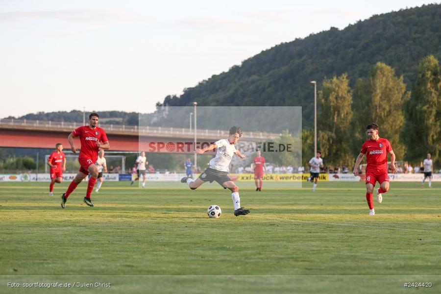 Fundamentum Sportpark, Karlburg, 06.08.2024, sport, action, BFV, Fussball, 1. Runde, Toto-Pokal, AUB, KAR, TSV Aubstadt, TSV Karlburg - Bild-ID: 2424420