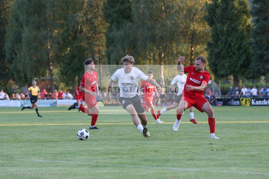 Fundamentum Sportpark, Karlburg, 06.08.2024, sport, action, BFV, Fussball, 1. Runde, Toto-Pokal, AUB, KAR, TSV Aubstadt, TSV Karlburg - Bild-ID: 2424433